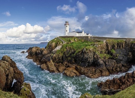Irlands grüner Norden - Fanad Leuchtturm, Donegal