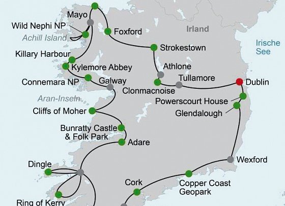Irland entspannt