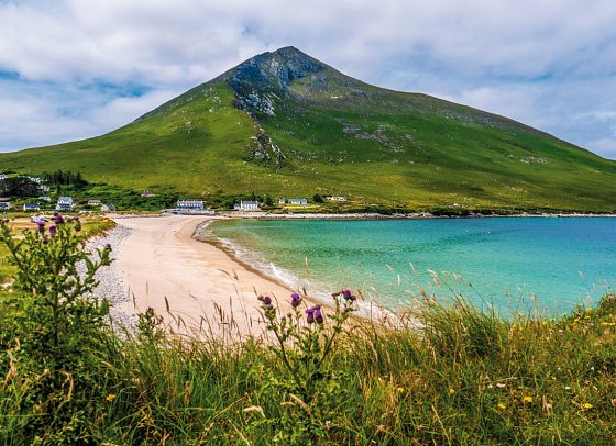 Irland entspannt - Silver Strand Beach, Achill Island