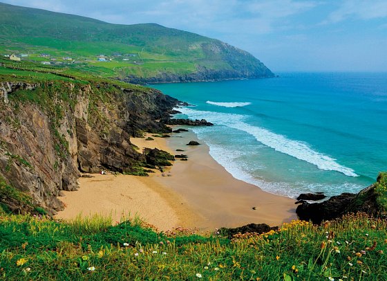Irlands spektakuläre Küstenstraße - Slea Head Beach, Dingle Halbinsel