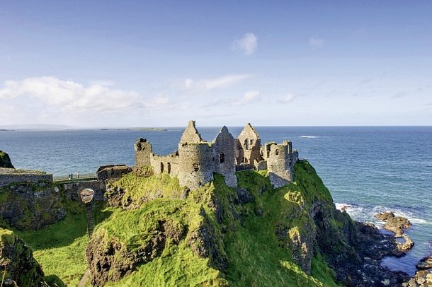 Bahnerlebnisreise Nordirland und der Westen - Dunluce Castle