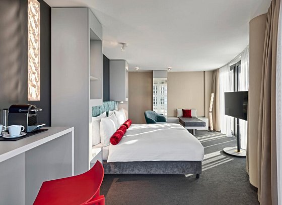 Essential by Dorint Düsseldorf Deiker Höfe - Wohnbeispiel Doppelzimmer Business (Zimmercodierung DD1)
