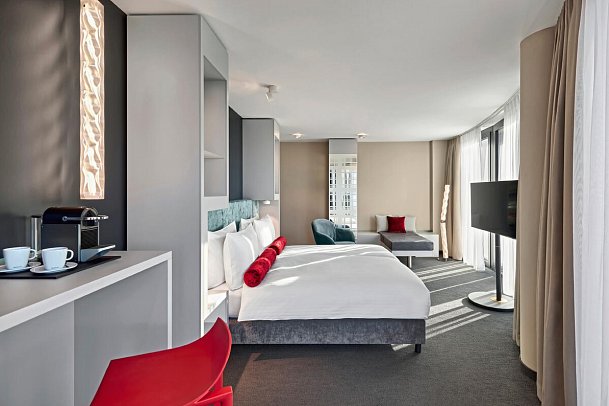 Essential by Dorint Düsseldorf Deiker Höfe - Wohnbeispiel Doppelzimmer Business (Zimmercodierung DD1)