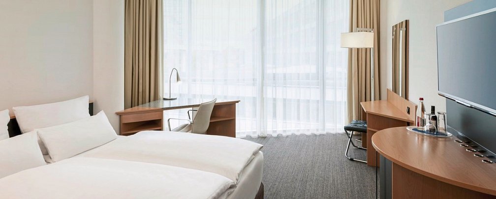 NH Düsseldorf City - Wohnbeispiel Doppelzimmer Standard (Zimmercodierung DG1)