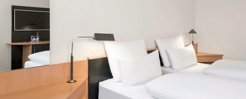 NH Düsseldorf City - Wohnbeispiel Doppelzimmer Standard (Zimmercodierung DG1)