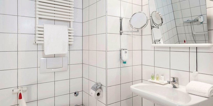 NH Düsseldorf City - Wohnbeispiel Doppelzimmer Standard (Zimmercodierung DG1)