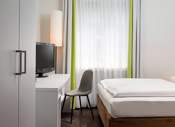 Wyndham Garden Düsseldorf City Centre Königsallee - Wohnbeispiel Doppelzimmer Standard (Zimmercodierung DG1)