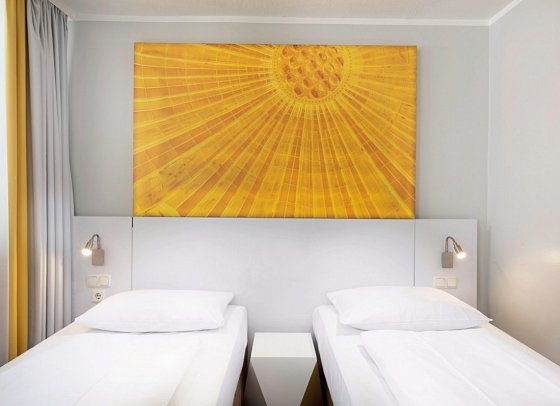 Wyndham Garden Düsseldorf City Centre Königsallee - Wohnbeispiel Doppelzimmer Standard (Zimmercodierung DG1)