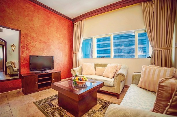 First Central Hotel Suites - Wohnbeispiel Classic One Bedroom Suite (Zimmercodierung WB1)