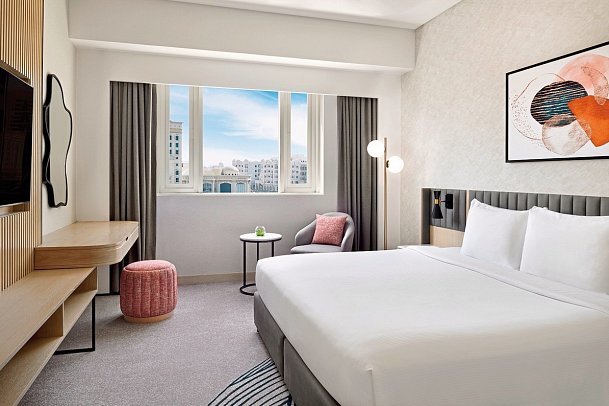 Crowne Plaza Dubai Jumeirah - Wohnbeispiel Standard Room (Zimmercodierung DB1)