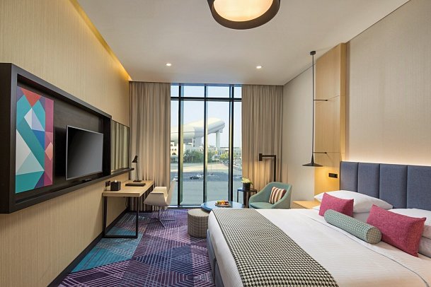 Millennium Al Barsha - Wohnbeispiel Deluxe Room (Zimmercodierung UD1)