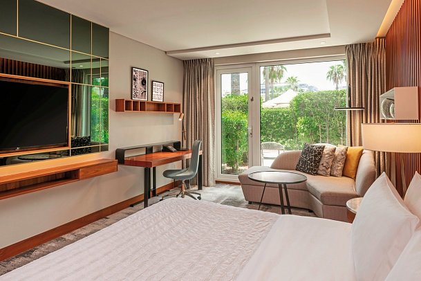 Le Méridien Dubai Hotel & Conference Centre - Wohnbeispiel Deluxe Room (Zimmercodierung UD1)