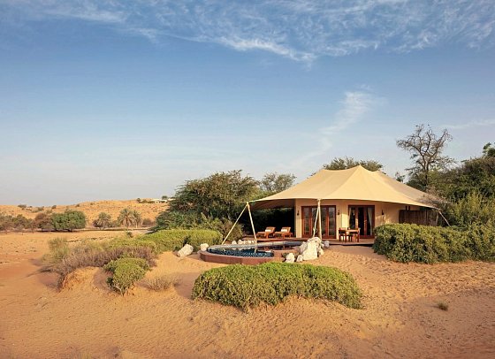 Al Maha, A Luxury Collection Desert Resort & Spa - Wohnbeispiel Bedouin Villa (Zimmercodierung WB1)