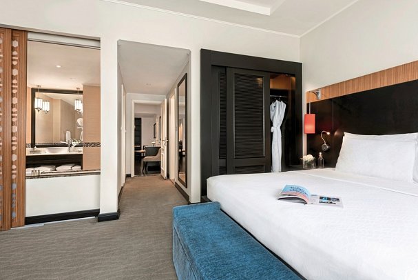 OAKS Ibn Battuta Gate - Wohnbeispiel Family Suite (Zimmercodierungen WI1 & UP4)