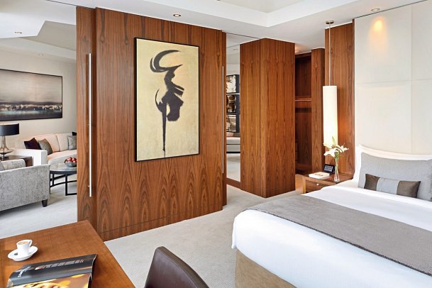 JW Marriott Marquis Dubai - Wohnbeispiel Deluxe Corner Suite (Zimmercodierung WD1)