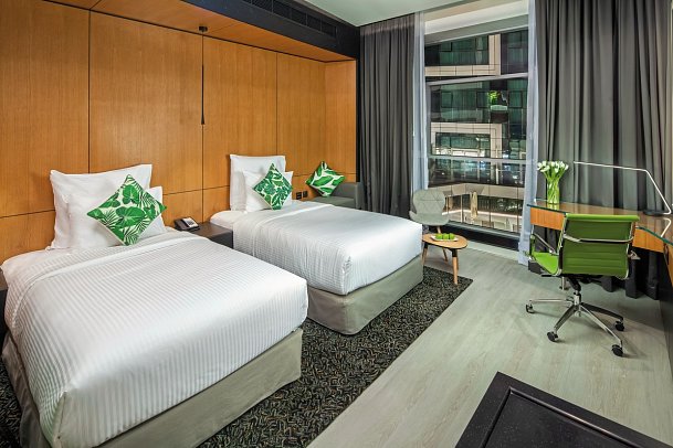 Al Khoory Sky Garden Hotel - Wohnbeispiel Wohnbeispiel Classic Room (Zimmercodierung DB1)