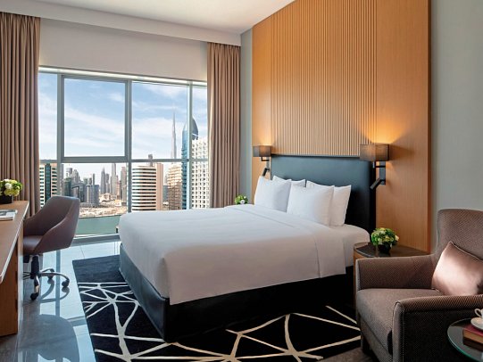 The First Collection Business Bay - Wohnbeispiel Deluxe Room (Zimmercodierung UD1)