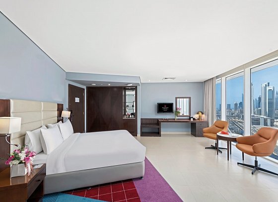 Millennium Central Downtown - Wohnbeispiel Premium Room Skyline View (Zimmercodierung UM1)