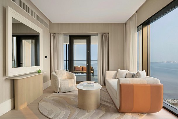 Delano Dubai - Wohnbeispiel Breaking Waves Suite with Terrace (Zimmercodierung WB4)