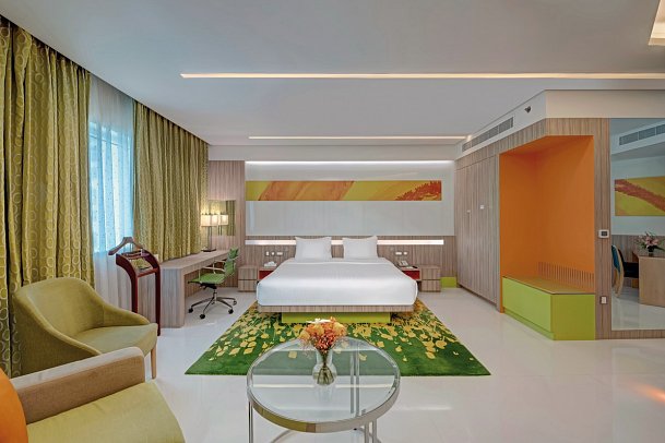 Al Khoory Atrium Hotel - Wohnbeispiel Wohnbeispiel Junior Suite (Zimmercodierung JB1)