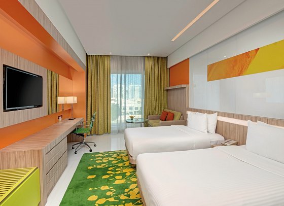 Al Khoory Atrium Hotel - Wohnbeispiel Wohnbeispiel Deluxe Room (Zimmercodierung UD1)
