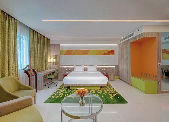 Al Khoory Atrium Hotel - Wohnbeispiel Wohnbeispiel Junior Suite (Zimmercodierung JB1)