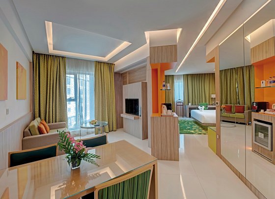 Al Khoory Atrium Hotel - Wohnbeispiel Wohnbeispiel Junior Suite (Zimmercodierung JB1)