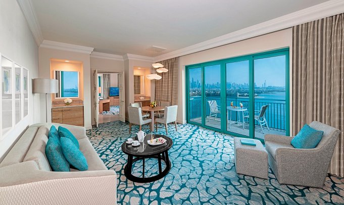 Atlantis, The Palm - Wohnbeispiel 1-BR Skyline Suite (Zimmercodierungen WB2 & WB5)