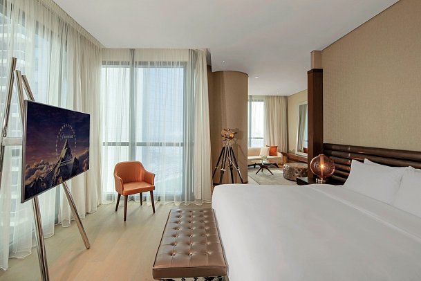 Paramount Hotel Dubai - Wohnbeispiel Stage Suite (Zimmercodierung WB1)