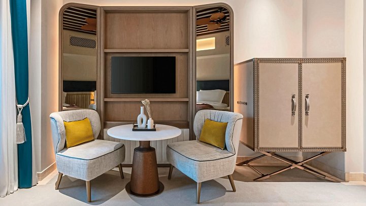 Bab Al Shams Desert Resort & Spa - Wohnbeispiel Deluxe Desert View Room (Zimmercodierung UDL)