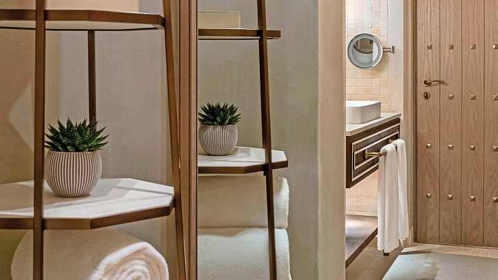 Bab Al Shams Desert Resort & Spa - Beispiel Bad (Zimmercodierungen UDG & UDL)