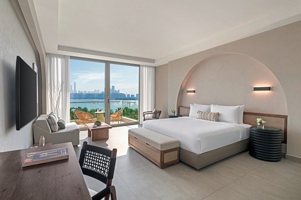Rixos The Palm Dubai Hotel & Suites - Wohbeispiel Deluxe Room Sea View (Zimmercodierung DDM)