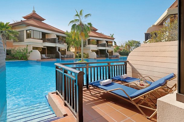Anantara The Palm Dubai Resort - Wohnbeispiel Deluxe Lagoon Access (Zimmercodierung DD2)