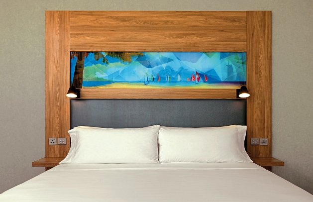 Aloft Palm Jumeirah - Wohnbeispiel Aloft Sea View (Zimmercodierung DB3)