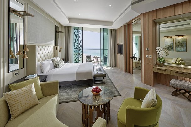 Mandarin Oriental Jumeirah, Dubai - Wohnbeispiel Sea View Suite (Zimmercodierung W1M)