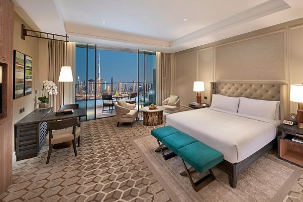 Mandarin Oriental Jumeirah, Dubai - Deluxe Skyline View (Zimmercodierung UD1)