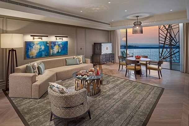 Mandarin Oriental Jumeirah, Dubai - Premier Sea View Suite (Zimmercodierung W2M)