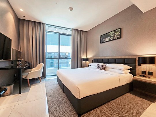 Millennium Place Mirdif - Wohnbeispiel Studio Suite with Kitchen (Zimmercodierung SB1)