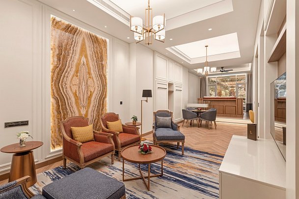 Dusit Ajman Resort & Villas - Wohnbeispiel Premium Suite (Zimmercodierung WM1)