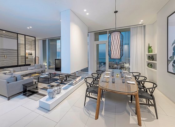Al Zorah Beach Resort - Kohinoor Ocean View Suite with Private Terrace Living Room (Zimmercodierung WB1)