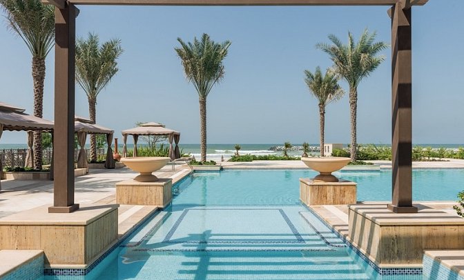 Ajman Saray, a Luxury Collection Resort - Wohnbeispiel Deluxe Creek View (Zimmercodierung DD1)