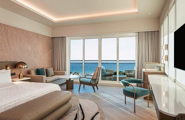 Le Meridien Al Aqah Beach Resort - Wohnbeispiel Superior Sea View with Balcony (Zimmercodierung USM)