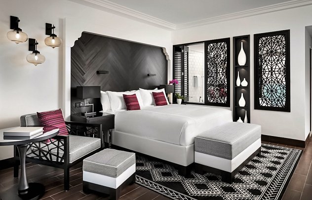 Fairmont Fujairah Beach Resort - Wohnbeispiel Deluxe Room King (Zimmercodierungen UD1 & FB1)