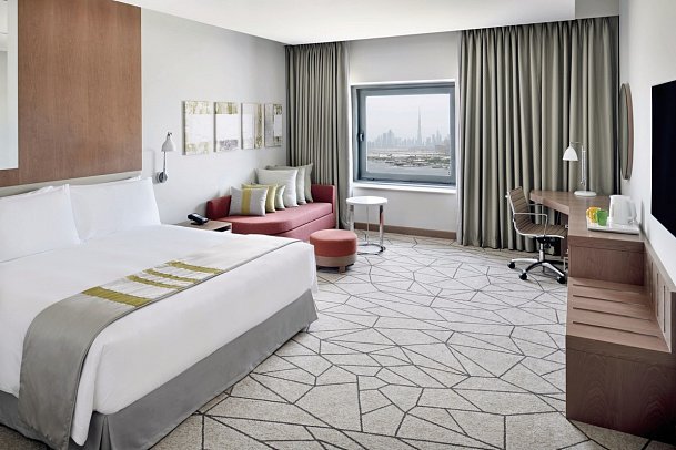 Holiday Inn Dubai Festival City - Wohnbeispiel Standard Room (Zimmercodierung DB1)