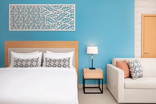 Centara Mirage Beach Resort Dubai - Wohnbeispiel Superior Room King (Zimmercodierungen DS1 & UP1)