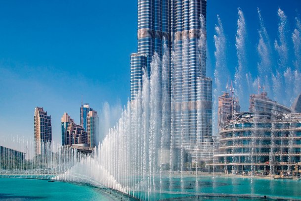 Arabische Eindrücke - Dubai Fountains