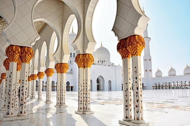 Arabische Eindrücke - Sheikh Zayed Moschee - Abu Dhabi