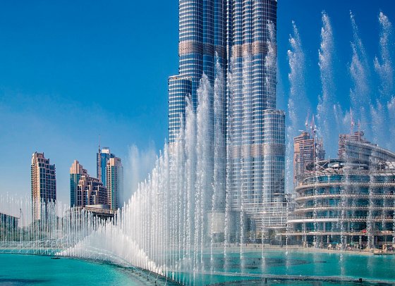 Arabische Eindrücke - Dubai Fountains