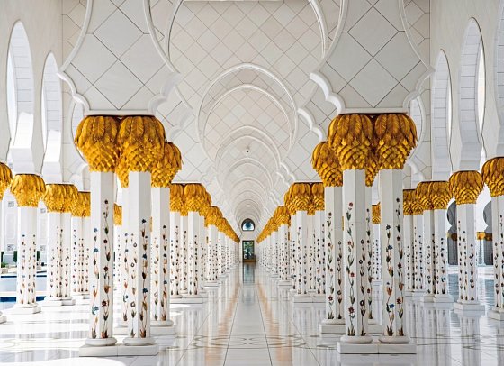 Arabische Eindrücke - Sheikh Zayed Moschee - Abu Dhabi