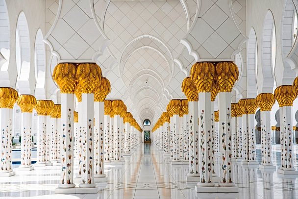 Arabische Eindrücke - Sheikh Zayed Moschee - Abu Dhabi